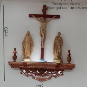 Bàn thờ công giáo gỗ NTK01