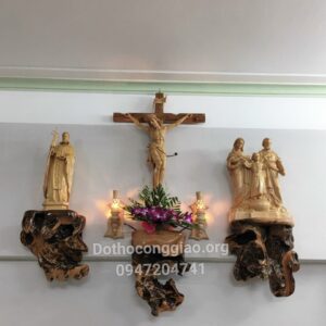 bàn thờ gỗ nghệ thuật