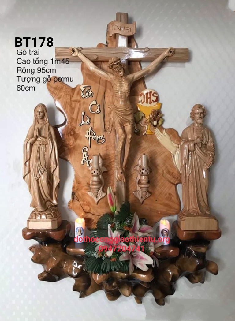 thiết kế bàn thờ Chúa